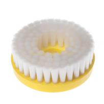 150mm Power Scrub Brush Heavy Duty Drill Attachment for Cleaning Leather/Plastic/Wooden Furniture (Black) white