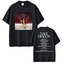 Lola Indigo NAVE DRAGON LA REINA 2025 T Shirt Men's Women Hip Hop Vintage Fashion Short Sleeve T-shirts Cotton Oversized T-shirt S juoda