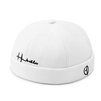 Vintage Dome Hat Men Cotton Docker Cap For Men Women Spring Autumn Brimless Hat Hip Hop Hats Brimless Landlord Caps Streetwear balta