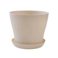 Pot Flower Round Planters Candy Color Succulents Plant Pot Office Desktop Balcony Home Garden Decoration Outdoor Potted 5 Sizes S  300ML pink