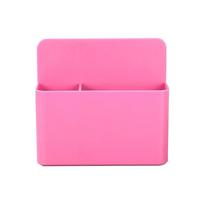 Magnetic Whiteboard Pen Holder Plastic Multifunctional Storage Box Organizer for Office Classroom Desk Accessories with Strong Adhesive Backing One Size geltona