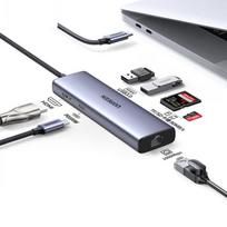 UGREEN USB-C Thunderbolt 4 7-in-1 Docking Station gray