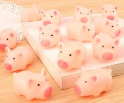 Top-Grade 3/5/10Pcs Superior-Grade Pet High-Standard Cute Top-Grade 5Cm Play Sets Premium-Quality Screaming Superior-Grade Rubber Top-Grade Pig OneSize beige