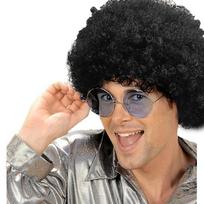 Klouno perukas Afro pūsto peruko 80-ųjų Cosplay Anime vakarėlio Kalėdų Helovino Išgalvoti juokingi perukai juoda