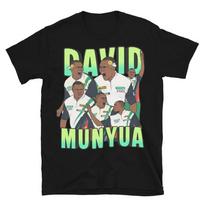 David Munyua Unisex T-shirt Tops Tees Unisex dart player world cup African Darter 4XL gray