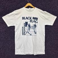 Black Flag Nervous Breakdown Album Hardcore Punk T-Shirt L XXXL white