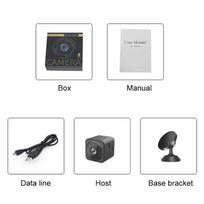 Mini Security Camera for Home 1080P HD Camera WiFi Wireless Camera Indoor with Wide Angle aperture Night Vision Two-way Intercom Camera only