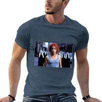 Run Lola Run Movie Tshirt Funny T Shirts Cotton Unisex T Shirts Cotton Tshirt S black