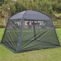 6-8 Person Extra Large Mesh Tent 9.84ft×9.84ft×6.89ft, Mosquito Proof Screen Shelter, Canopy for Indoor Outdoor Camping Backyard juoda