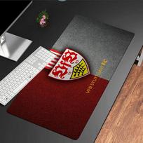Vfb Stuttgart Crest mouse pad, rubber base, esports desk mat, mouse pad for gamers and office use, gaming desk , easy to clean mat 30cmx60cm（11.8x23.6inch）