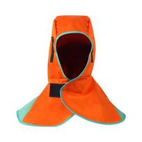 Fireproof Full Protective Welding Helmet Washable Welding Hood Durable Welding Neck Cover  Welder style 2 black