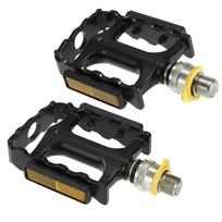 Bike Quick Release Pedals MTB Bike Bicycle Cycle Platform Pedal with Pedal Extender Adapter black