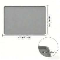 Noise Reduction Silicone Coffee Mat Anti-Vibration Coffee Bar Mat  Kitchen Use juoda