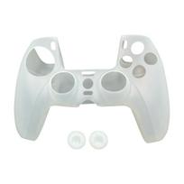 PS5 Controller Silicone Protective Cover & Joystick Cap Accessory Set gray