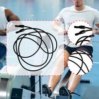 Irklavimo staklių traukimo diržas, Elastingas lynas, Pakeitimas, Treniruočių ilgis 4M, Fitnesas, Namų sporto salė, Kūnui gray