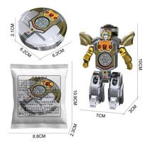 Kūrybingas mechaninis deformuojamas robotas Fidget žaislas Rankinis suktukas Antistresinis Suaugusiųjų sensorinis žaislas Fidget suktukai Giroskopas Vaikų žaislai Dovanos gray