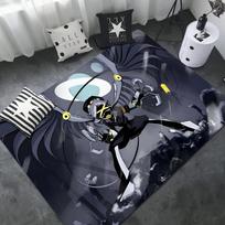 Murder Drones Floor Mat Nordic Style Home Doormat Bathroom-Toilet Mats Bedroom Hotel Decor Mat 50x80cm gray