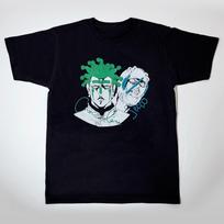Cioccolata and Secco T-shirt JoJo's Bizarre Adventure Golden Wind KC596 Unisex T-Shirt XXXXL blue