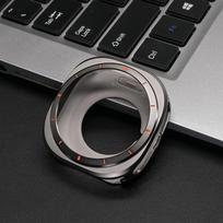 Metal Protective Case for Samsung Galaxy Watch Ultra 2025 No Glass Bumper Shell for Galaxy Watch Ultra 7 47mm 2024 Accessories Galaxy Ultra 2024 sidabro baltos spalvos