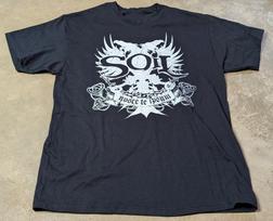 SOil Band Black Cotton All size S-5XL Unisex Shirt HOT HT75 Unisex T-Shirt S white