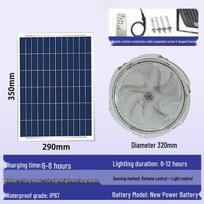 500W Solar LED Indoor Ceiling Lamp gray