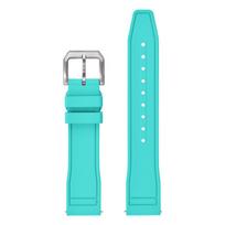 Premium FKM Strap 20mm 21mm 22mm Watch Strap Diving Waterproof Quick Release Fluororubber Watchbands For Each Brand Diving Watch 21mm gray