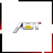 Metalo automobilio kėbulo ABT emblema ženklelis 3D lipdukas Galinės decal'ės black