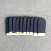 Mobile Gaming Finger Sleeve Breathable Anti-Sweat Fingertips For PUBG Highly Sensitive black