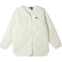 PUMA Lightweight Collarless Padded Jackets & Coats Women's White 686091-87 XL(170/92A) beige