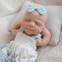 Kietas silikonas Bebe Reborn mergaitės lėlė Atverta burna ir plaunama 18 colių Pascale Visas kūnas 3D dažyta ir nenudažyta oda Gyva naujagimio lėlė brown