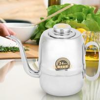 Stainless Steel Oil Pot Can Vinegar Bottle Seasoning Dispenser for Home Restaurant Kitchen24oz