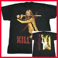VTG Kill Bill Movie Retro T-Shirt All Size Reprint M brown