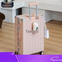 Yongchi Hardshell Carry-On Suitcase gray