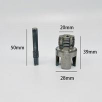 PPR Water Pipe Threaded Set: Inner & Outer Tapered Threader for 4mm, 6mm, and 1-inch Pipes