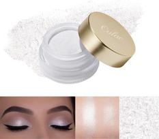 Oulac Glitter Eyeshadow for Highlighter Makeup - White Eyeshadow with Waterproof Formula | Up to 12 Hours Wear | Creates Eye-Catching Eye Make-up, white