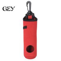 Golf Tee Ball Holder Carry Bag with Clip, Hold 3 Balls & Tees, Accessory Carrier Pouch for Bag, Organizer Holder, Accessories raudona