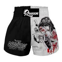 MMA Shorts Men Women Training Fight Gear Boxing Muay Thai Grappling Athletic Compression XXS gray