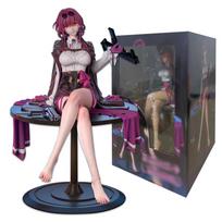 Honkai: Star Rail Kafka Sitting Action Figure Studio Version 26cm PVC Character Model Statue Collectible Gift for Kids & Fans With box black