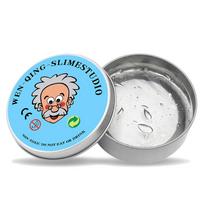 Crystal Clear Glass Stress Putty with Tin Thinking Smart Crazy Putty Sensory Bouncing Toy Gift blue