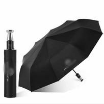 Tinka Mercedes-Benz G63 AMG ilgos rankenos skėčiui GLC/Cla/G klasės Glcglegla/AMG GT sulankstomam skėčiui Maybach Silver-Plated Vinyl Folding Umbrella sidabras