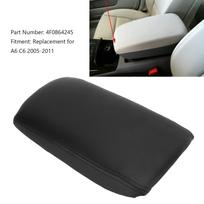 Console Center Armrest Cover Latch 4F0864245 Car Interior Accessories Replacement for A6 C6 2005‑2011 gray