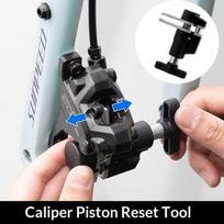2In1 Bicycle Brake Caliper Piston Press Reset Tool For 2/4 Piston Hydraulic Disc Brakes Road Bike Repair Maintenance Tool juoda