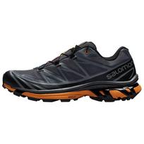 SALOMON XT 6 GTX Utility Leather Slip Resistant Low top Outdoor Shoes Unisex Black L41705400 36 black