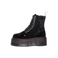 Dr. Martens Dr.Martens Vegan Jadon Batai Max Suspausto Aksomo Platformos 'Juodi' Moteriški 31030001 36 juoda