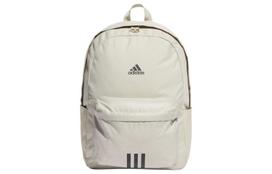Adidas Classic 3 Stripes Backpack Putty Grey/Black ONESIZE white