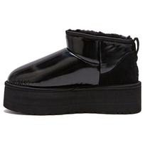 UGG Ultra Mini Platform 'High Shine Black' Women's 1144048-BLK 39 juoda