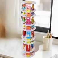 Wooden children's early education educational digital building block stacked high digital computing cognitive kindergarten educational toys white