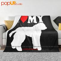 Aš Myliu Savo Bouvier Des Flandres Itin Minkštą Antklodę Žiemos Sofos Užtiesalą Lovos Užtiesalus 30x40in white
