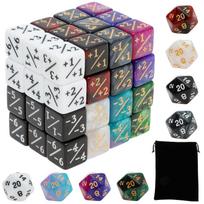 56/78Pcs Counter Dice Set Acrylic Plus and Minus Dice Set Keyword Counters Tokens Portable Card Games Accessories for Party Home gray