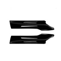 1pair Front Bumper Lip Splitter Spoiler For BMW F10 F11 M Sport 5 Series 520i 530i 2011-2017 Front Diffuser Body Kits Tuning black